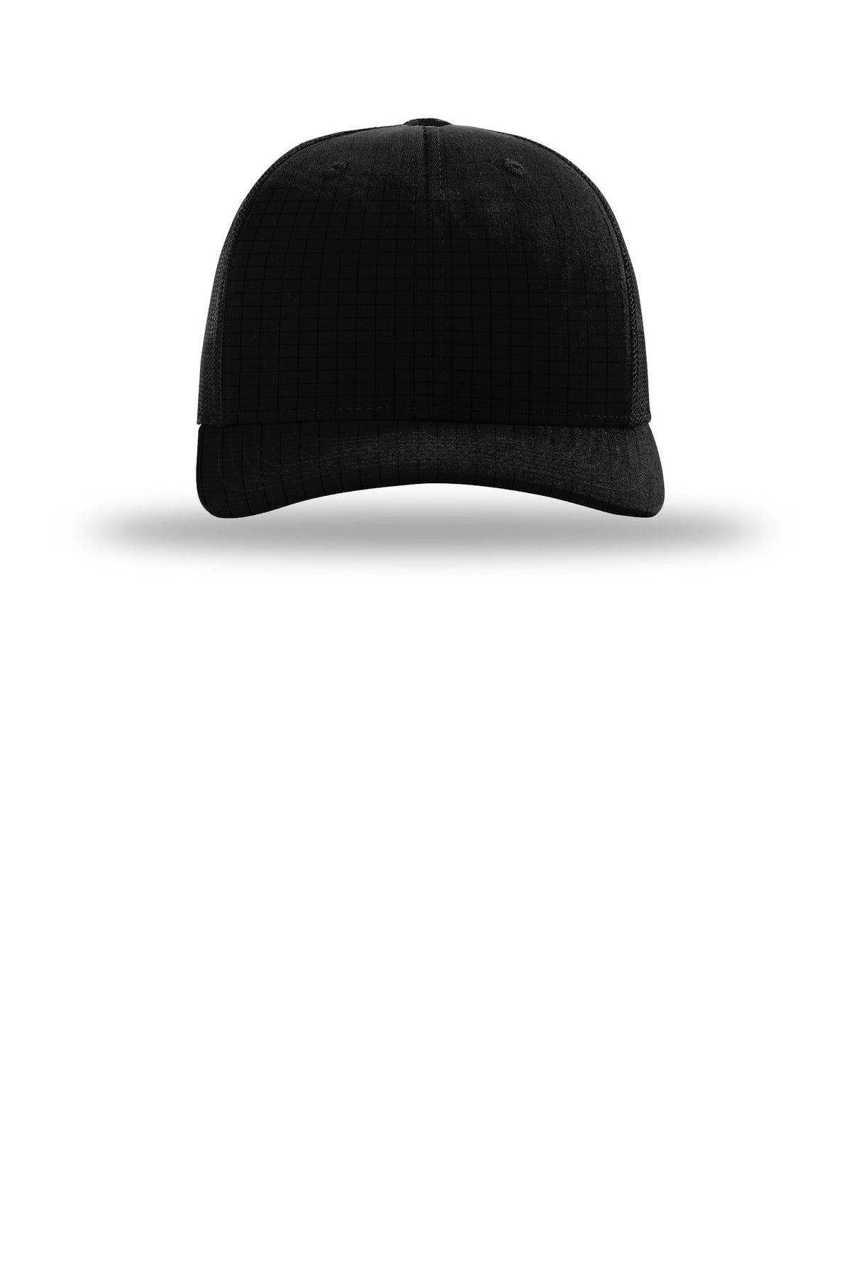 Richardson Tactical Trucker — 112T — Black flat front