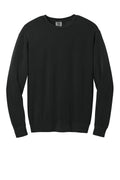 Comfort Colors Lightweight Crewneck Sweatshirt — 1466 — Black flat front