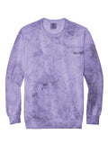 Comfort Colors Colorblast Crewneck Sweatshirt — 1545 — Amethyst flat front