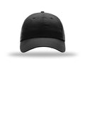 Richardson Casual Performance Baseball Hat — 225 — Black flat front