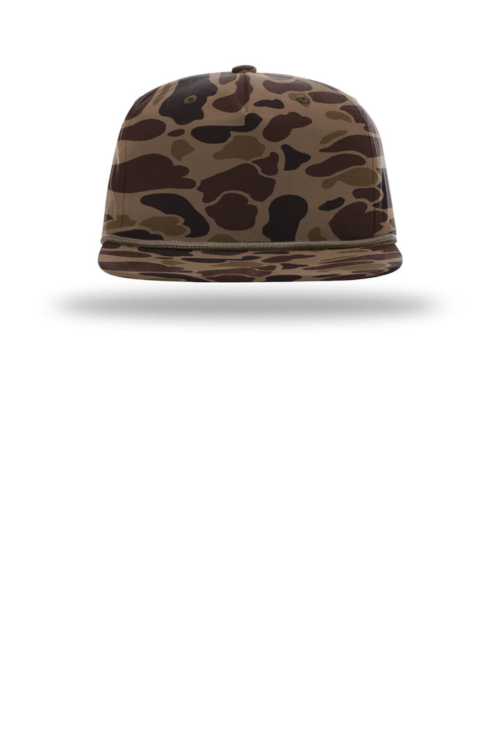 Richardson Umpqua Camo Snapback Baseball Hat - Embroidered — 256P