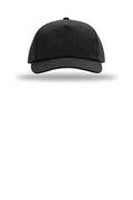 Richardson Relaxed Gramps Snapback Baseball Hat — 356 — Black flat front