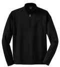 Nike Sport Quarter Zip Pullover - Printed — 400099 — Black flat front