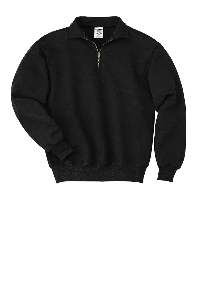 Jerzees Super Sweats 50/50 Quarter Zip Sweatshirt - Embroidered — 4528M