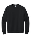 Jerzees Super Sweats 50/50 Crewneck Sweatshirt — 4662M — Black flat front