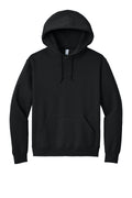 Jerzees Super Sweats 50/50 Pullover Hoodie — 4997M — Black flat front
