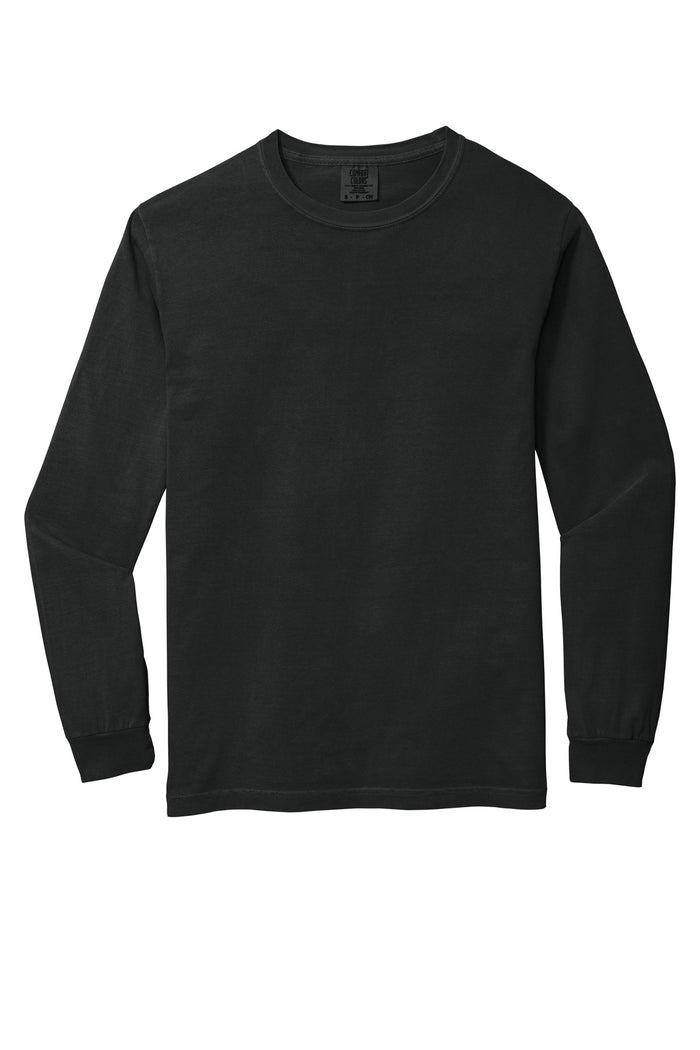 Comfort Colors 100% Cotton Long Sleeve T-Shirt - Embroidered — 6014