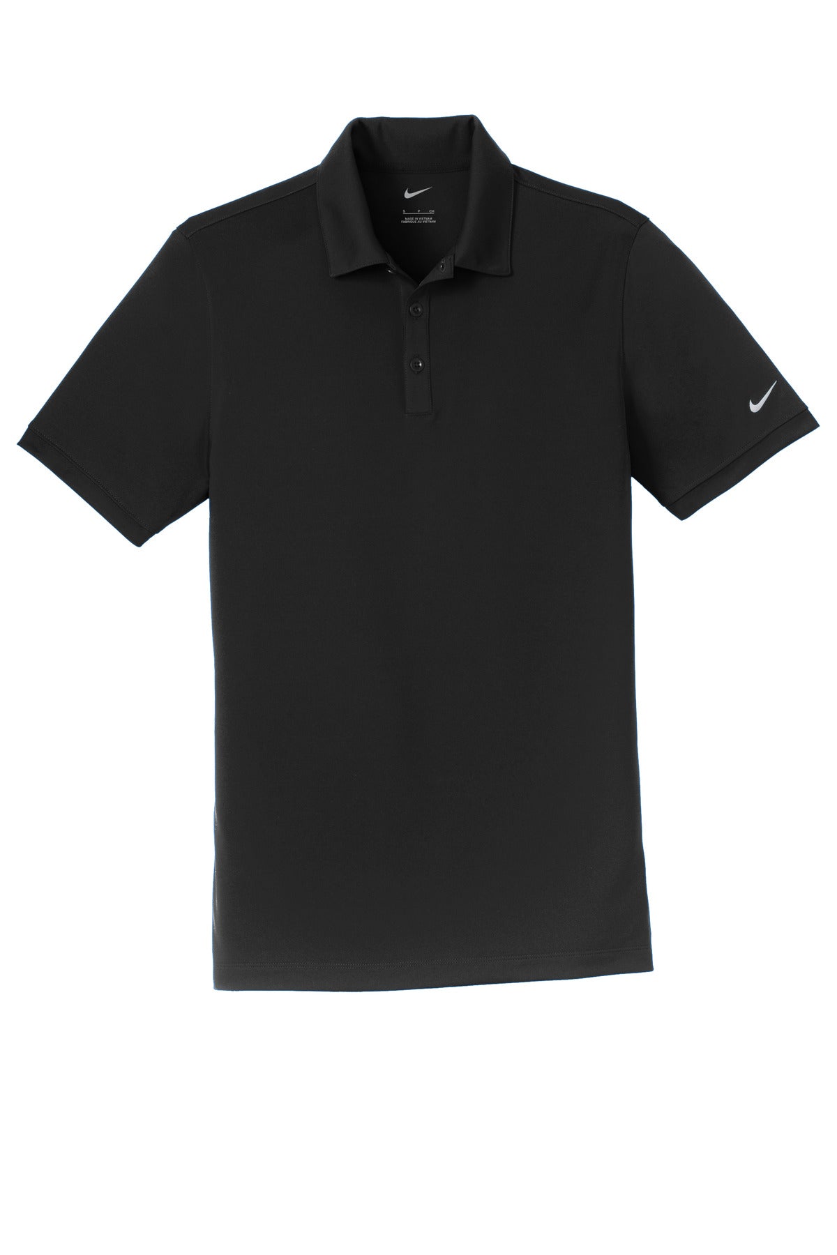 Nike Dri-FIT Players Modern Fit Polo — 799802 — Black flat front