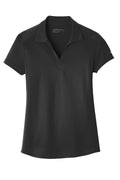 Nike Women's Dri-FIT Legacy Polo — 838957 — Black flat front