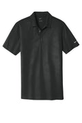 Nike Dri-FIT Embossed Tri-Blade Polo — 838964 — Black flat front
