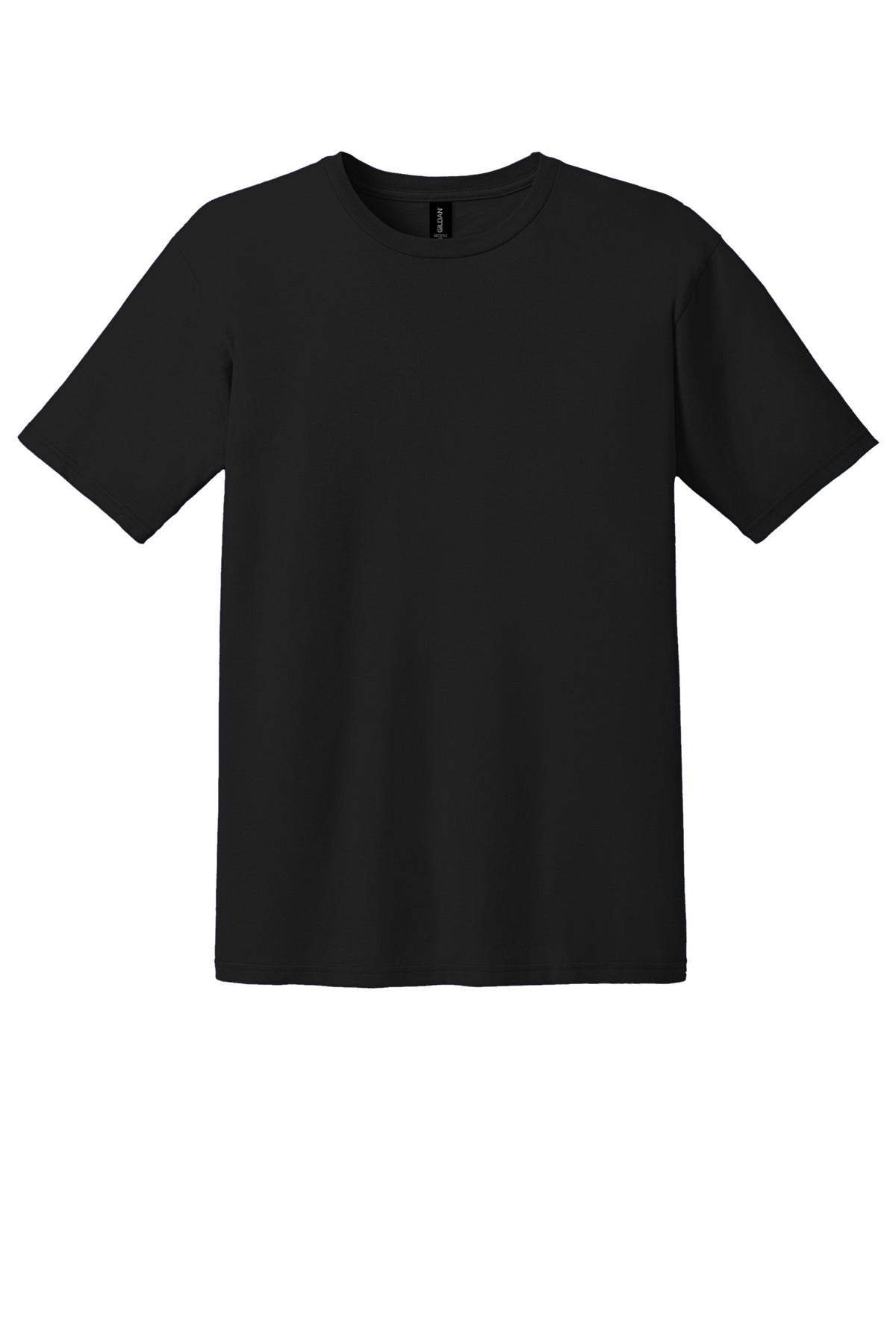 Canada - Gildan Lightweight Jersey T-shirt — 980 — Black flat front