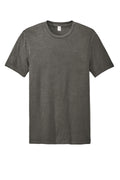 Allmade Mineral Dye Organic Cotton T-shirt — AL2400 — Driftwood Grey flat front