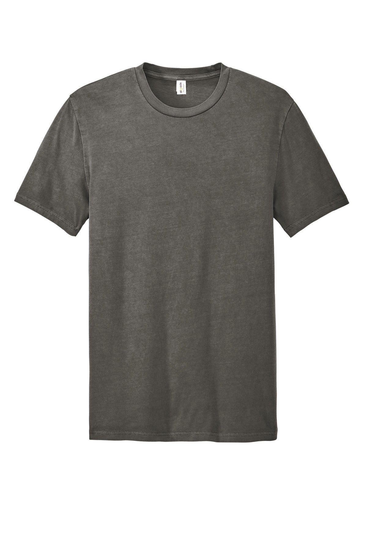 Allmade Mineral Dye Organic Cotton T-shirt — AL2400 — Driftwood Grey flat front