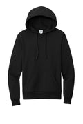 Allmade Organic French Terry Pullover Hoodie — AL4000 — Deep Black flat front