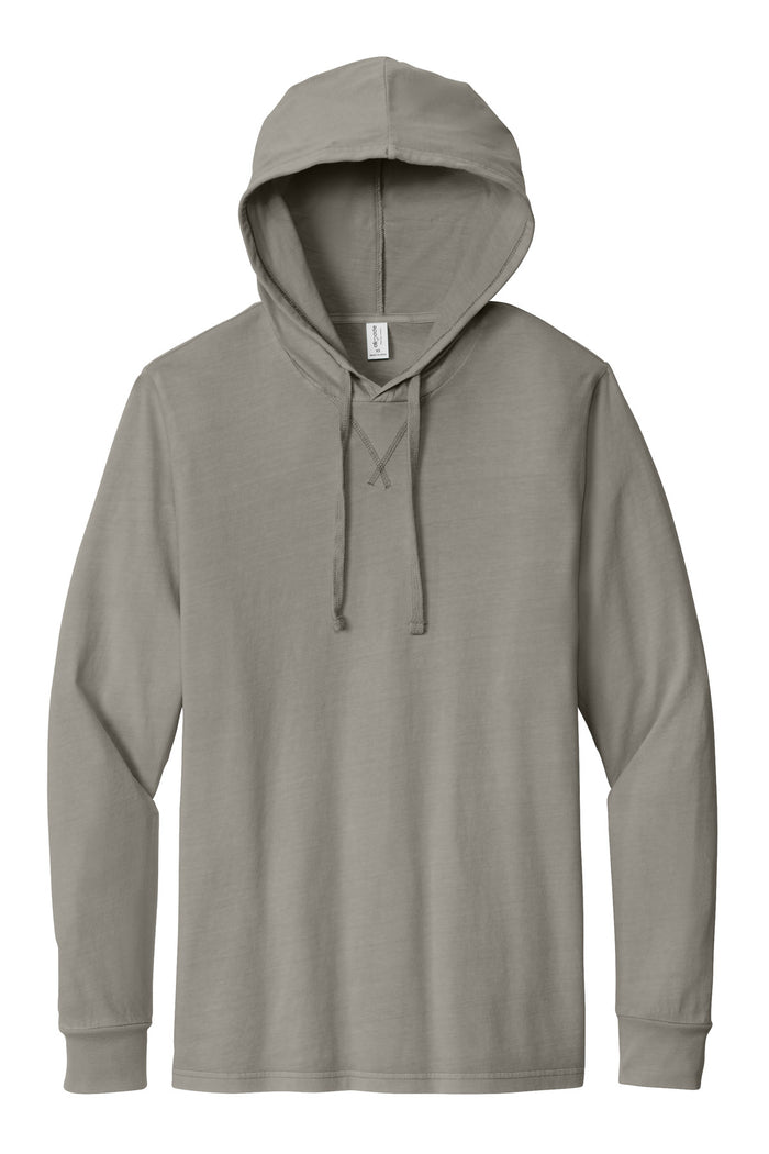 Allmade Mineral Dye Organic Cotton Hooded Long Sleeve T-shirt — AL6305