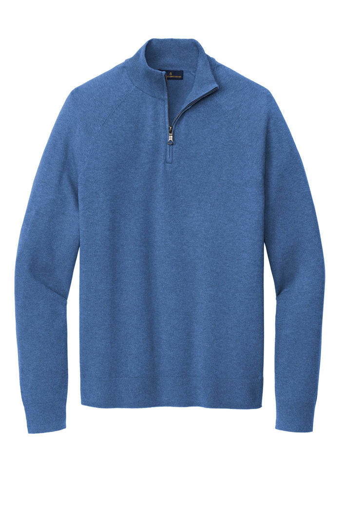 Brooks Brothers Stretch Quarter Zip Sweatshirt — BB18402