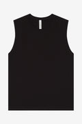 Bella + Canvas Muscle Tank — BC3483 — Black flat front