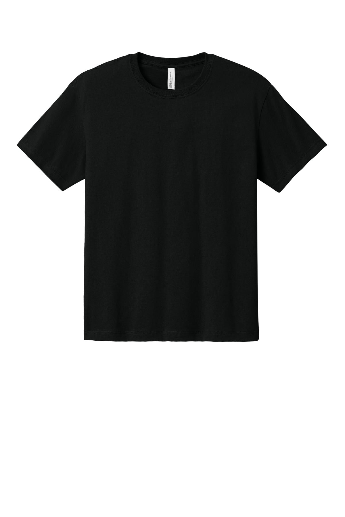 Bella + Canvas Boxy Heavyweight T-shirt — BC4610 — Black flat front