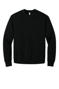 Bella + Canvas Heavyweight Crewneck Sweatshirt — BC4711 — Black flat front