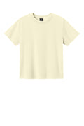 Bella + Canvas Women's Heavyweight Garment-Dyed T-shirt — BC6110GD — Buttermilk flat front