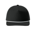 Comfort Colors Rope Cap — CCRC0 — Black flat front