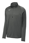 Nike Therma-FIT Performance Quarter Zip Sweatshirt — CN9492 — Team Anthracite flat front