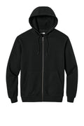 CornerStone Tough Fleece Zip Hoodie — CSF631 — Black flat front