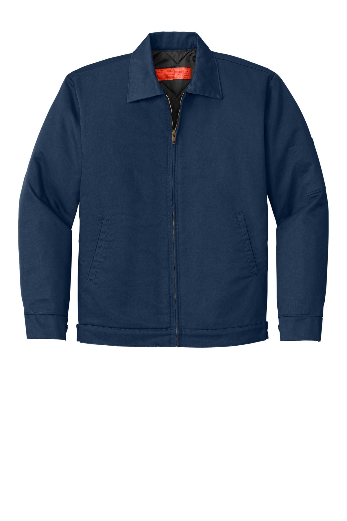Red Kap Slash Pocket Work Jacket — CSJT22 — Navy flat front