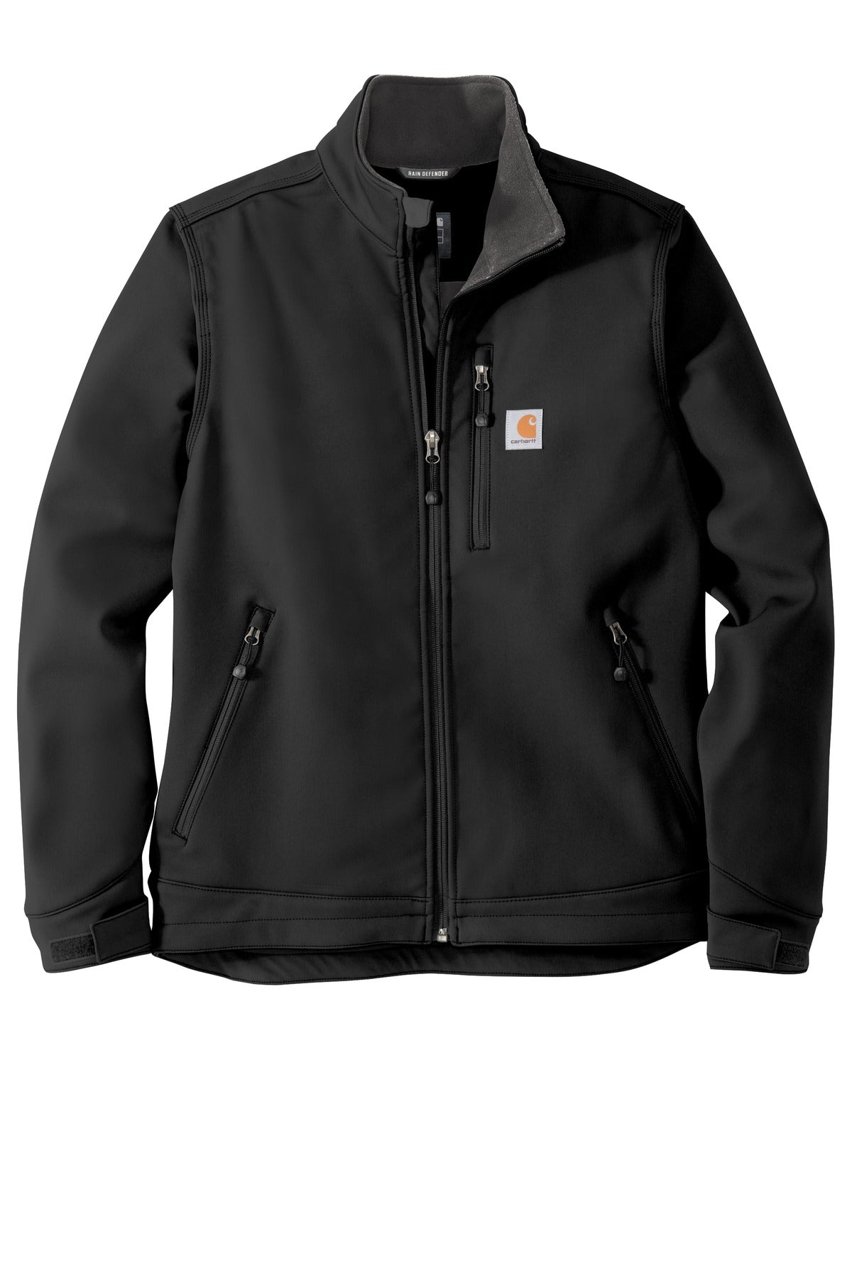 Carhartt  Crowley Soft Shell Jacket — CT102199 — Black flat front