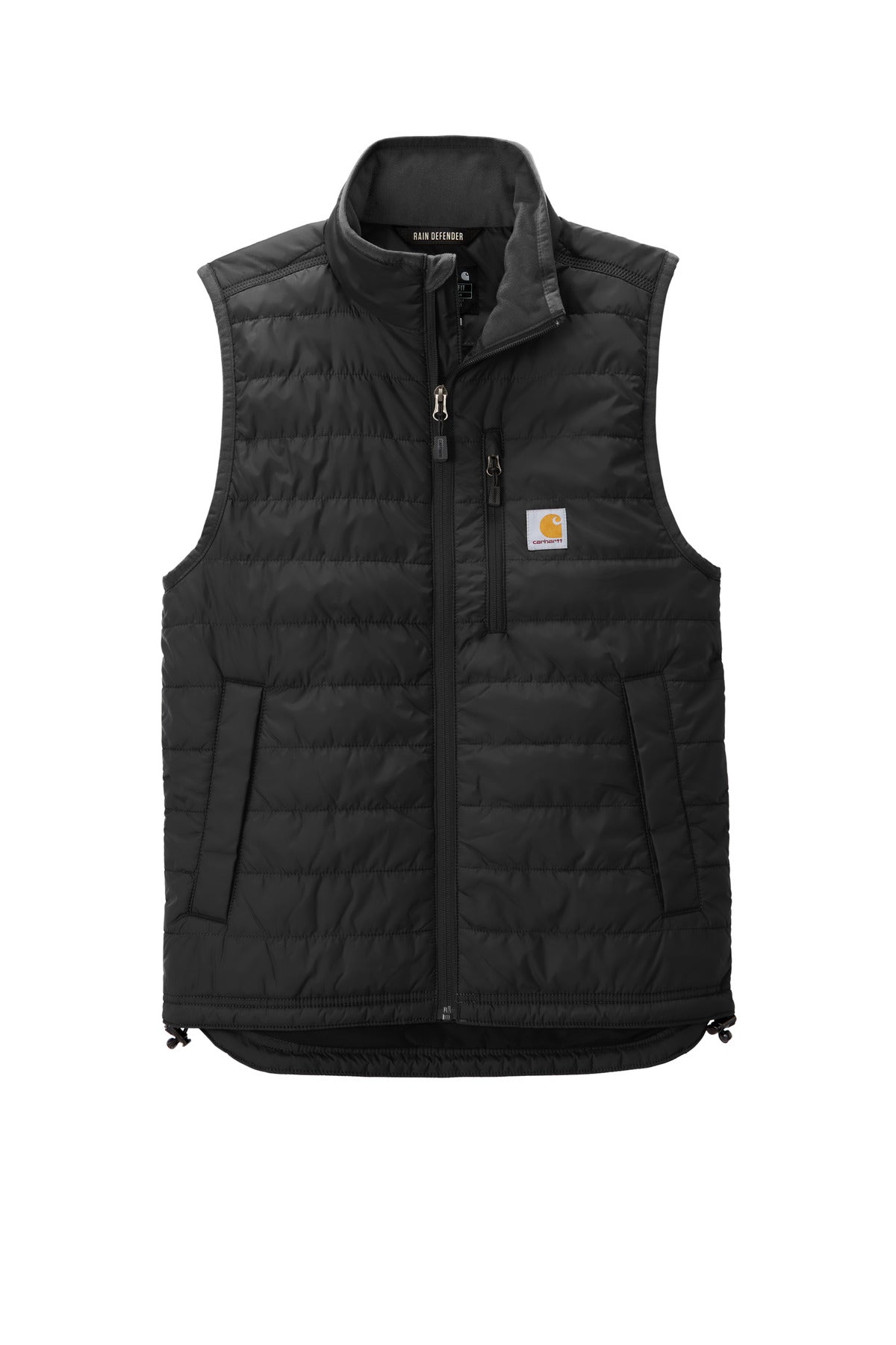 Carhartt  Gilliam Vest — CT102286 — Black flat front