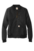Carhartt  Women's Rugged Flex  Crawford Jacket — CT102524 — Black flat front