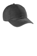 Carhartt Cotton Canvas Hat — CT103938 — Black flat front