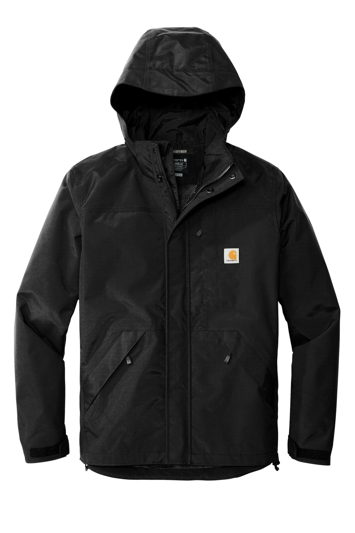 Carhartt  Storm Defender  Shoreline Jacket CT1 — CT104670 — Black flat front