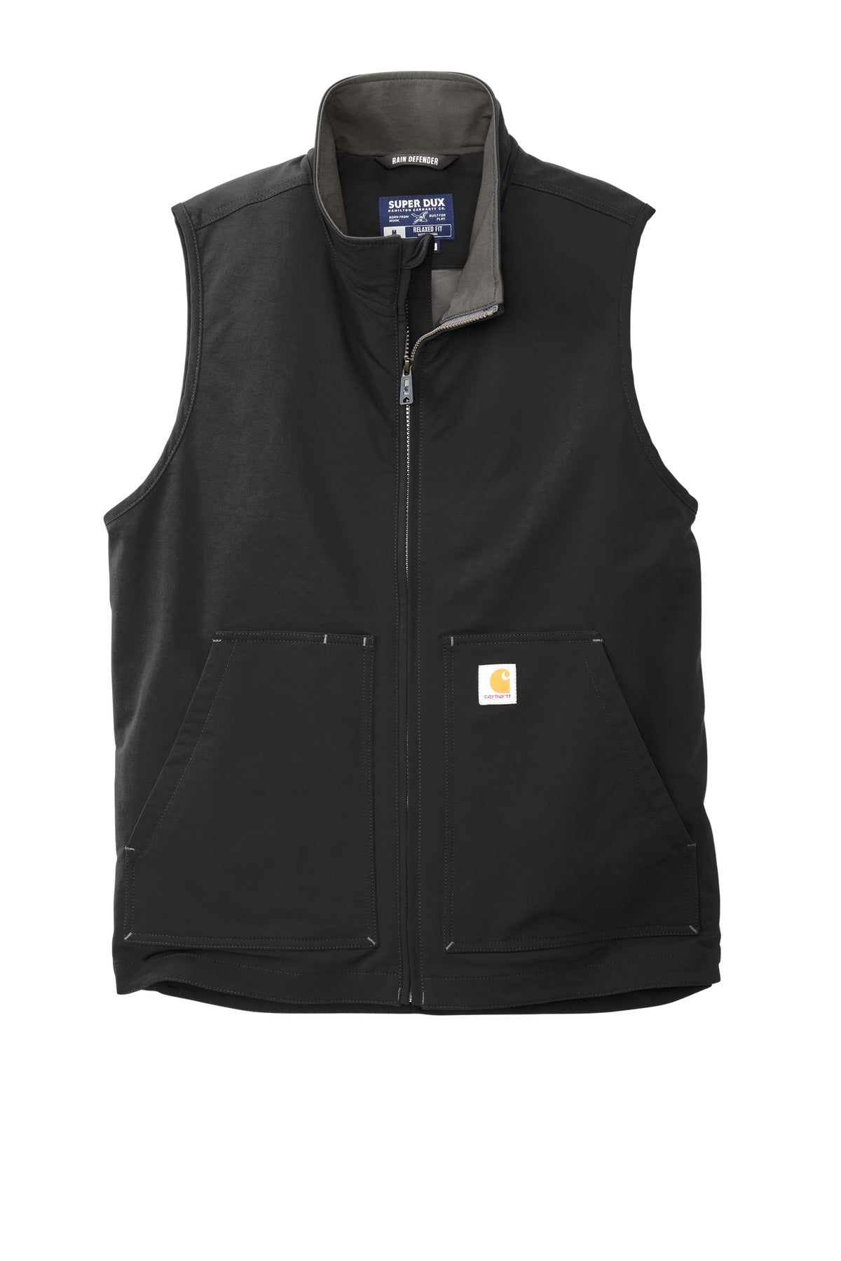 Carhartt  Super Dux  Soft Shell Vest — CT105535 — Black flat front