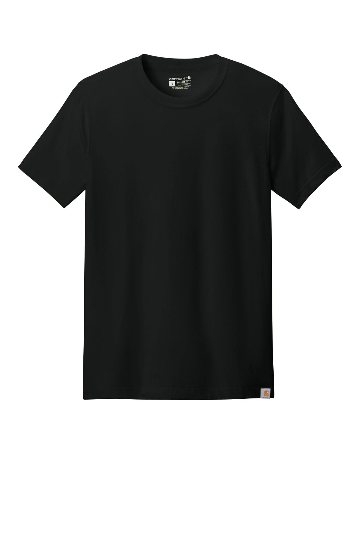 Carhartt  Short Sleeve T-Shirt — CT106020 — Black flat front