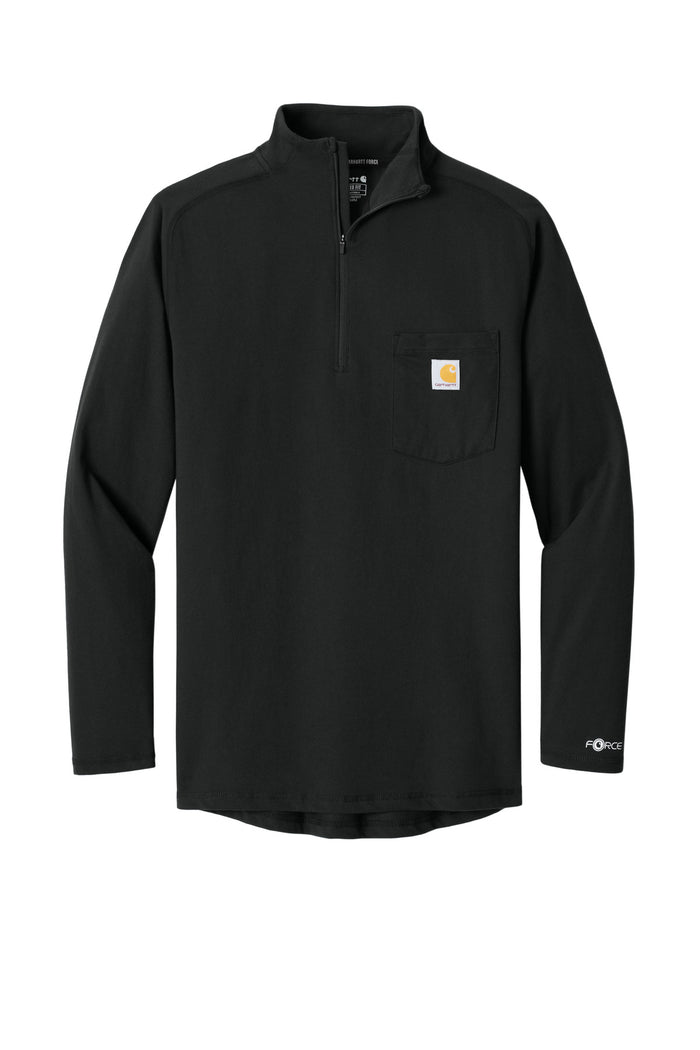 Carhartt Force Quarter Zip Pocket Pullover — CT106660