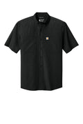 Carhartt Force  Sun Defender  Short Sleeve Shi — CT107107 — Black flat front