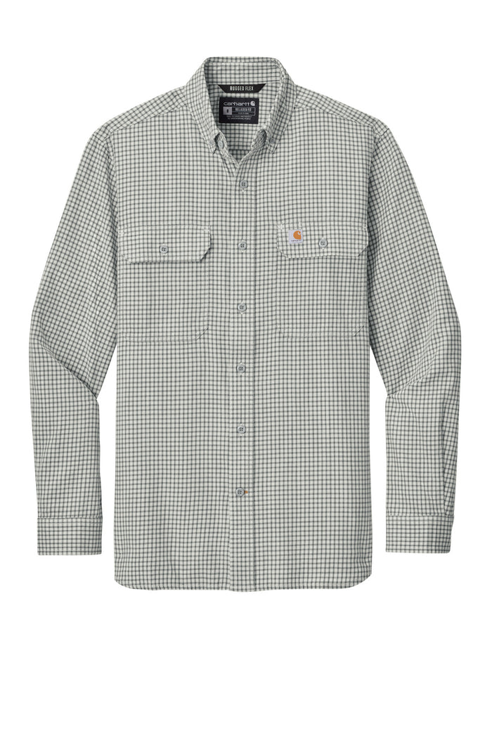 Carhartt  Rugged Flex  Plaid Long Sleeve Shirt — CT107109