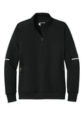 Carhartt  Women's FLD & RSCU 1/2-Zip Mid-Layer CTC829 — CTC82912 — Black flat front