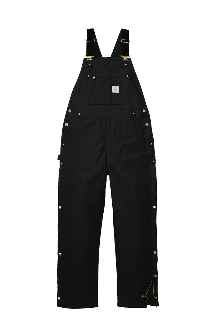 Carhartt  Tall Firm Duck Insulated Bib Overalls — CTT106672