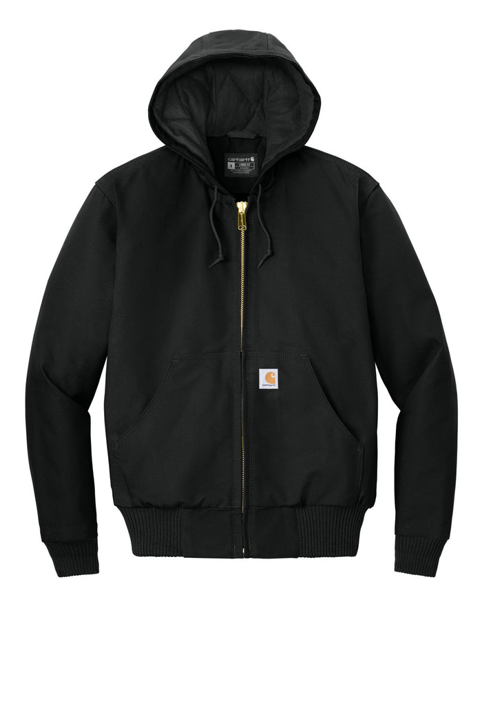 Carhartt  Tall Quilted-Flannel-Lined Duck Active Jac — CTT106677