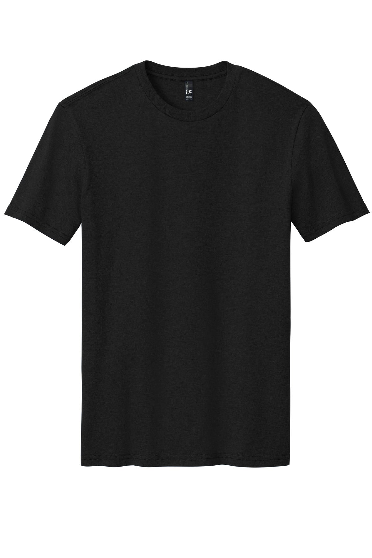District Perfect Blend T-shirt — DM108 — Black flat front