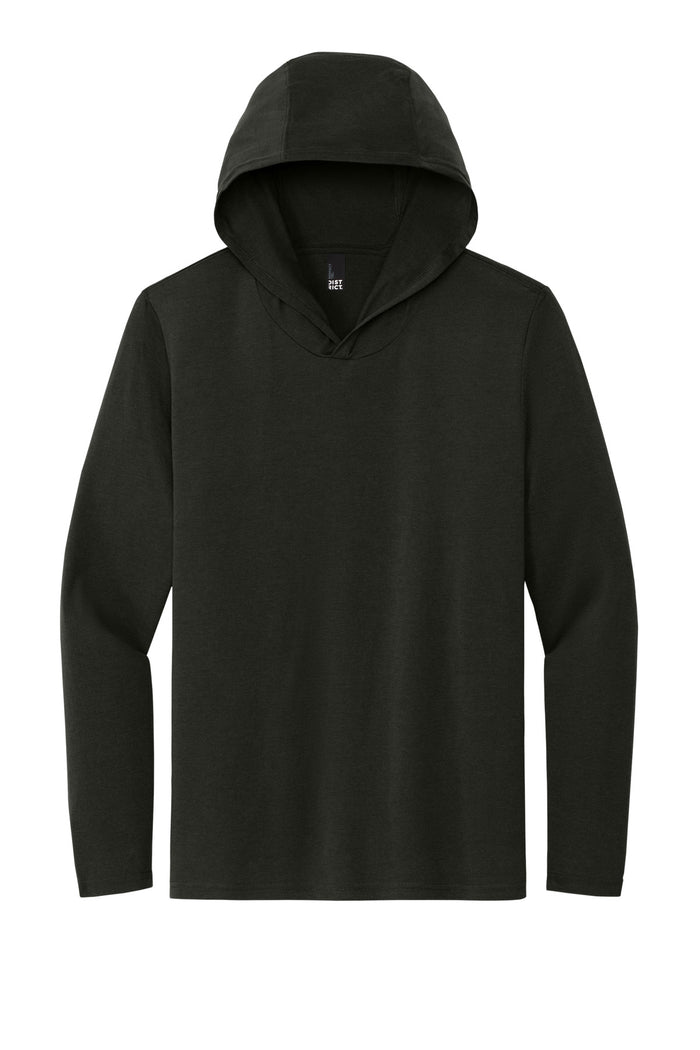 District Perfect Tri-Blend Hooded Long Sleeve T-shirt — DM139