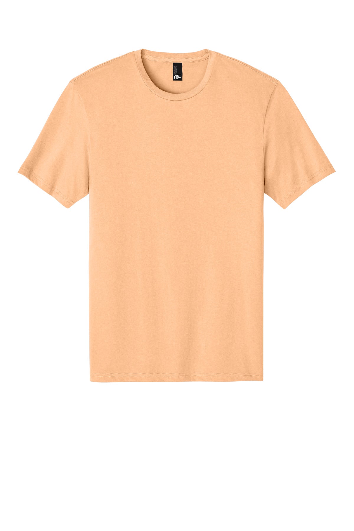 District Perfect Weight T-shirt — DT104 — Apricot flat front