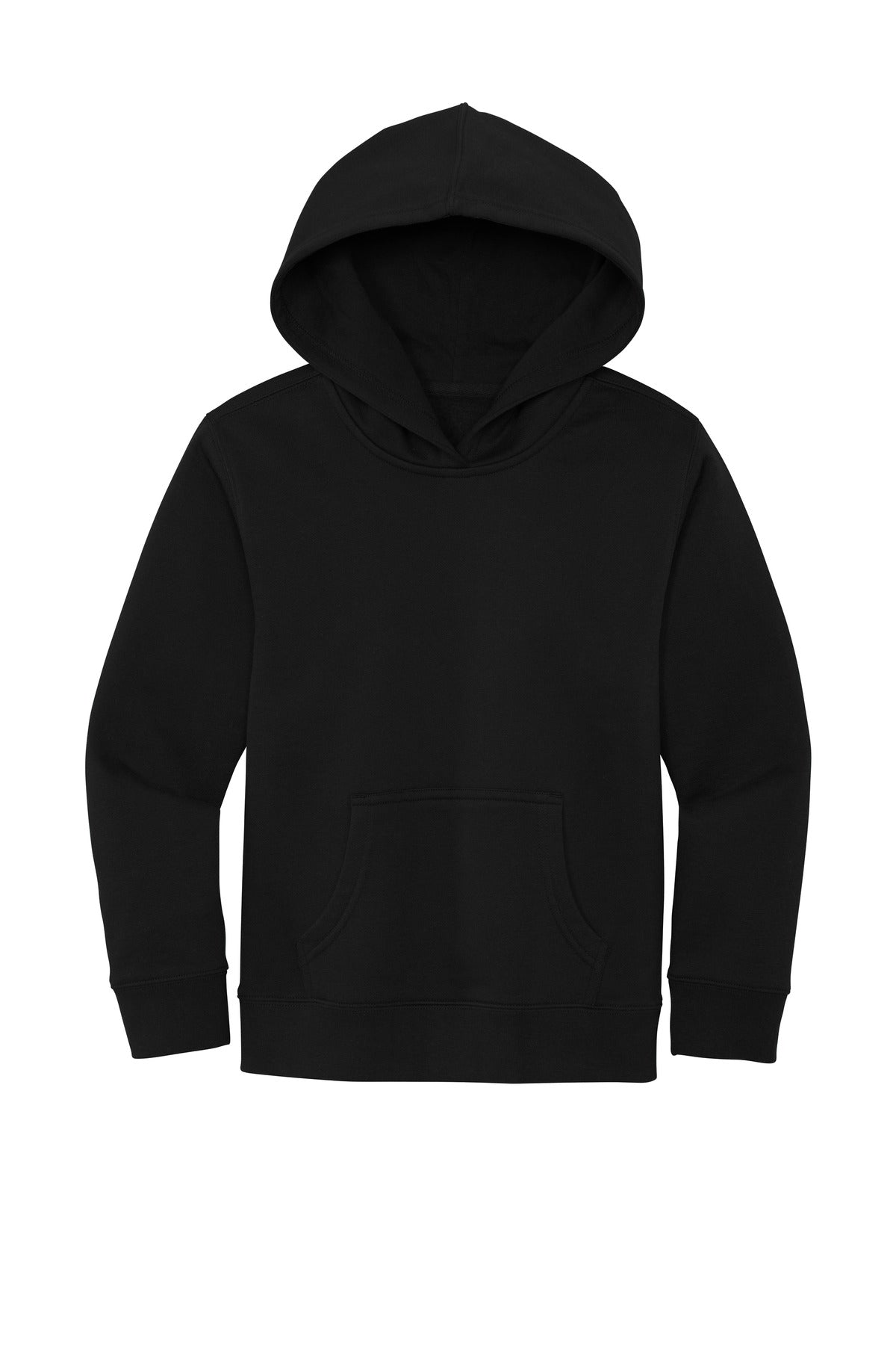 District V.I.T. Pullover Hoodie — DT6100Y — Black flat front