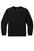 District V.I.T. Crewneck Sweatshirt — DT6104Y — Black flat front