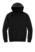 District V.I.T. Heavyweight Fleece Pullover Hoodie — DT6150 — Black flat front