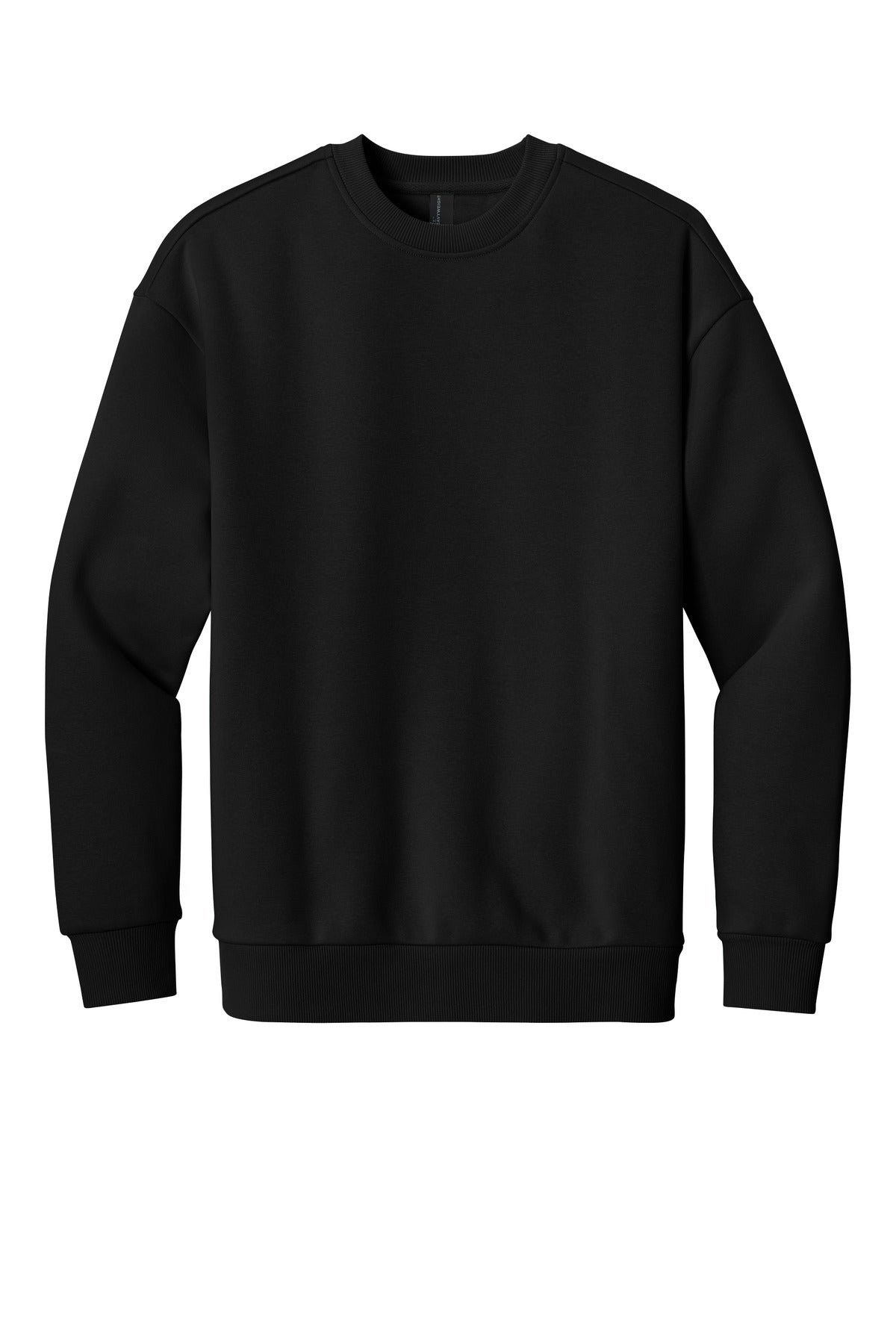 District V.I.T. Heavyweight Crewneck Sweatshirt — DT6154 — Black flat front