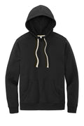 District Re-Fleece Pullover Hoodie — DT8100 — Black flat front