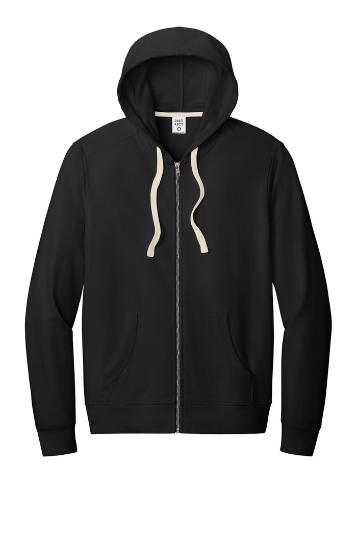District Re-Fleece Zip Hoodie — DT8102